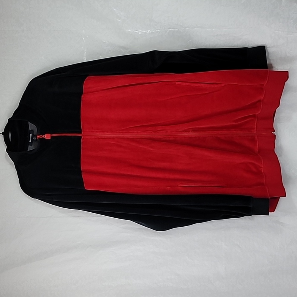 King Size Tall Sweat Suit 2 Piece Size 3XL Red/Black